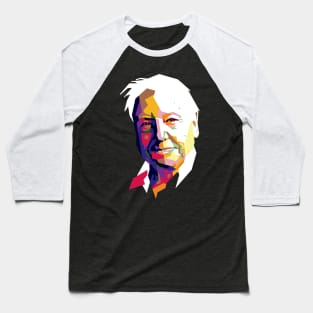 David Attenborough Baseball T-Shirt